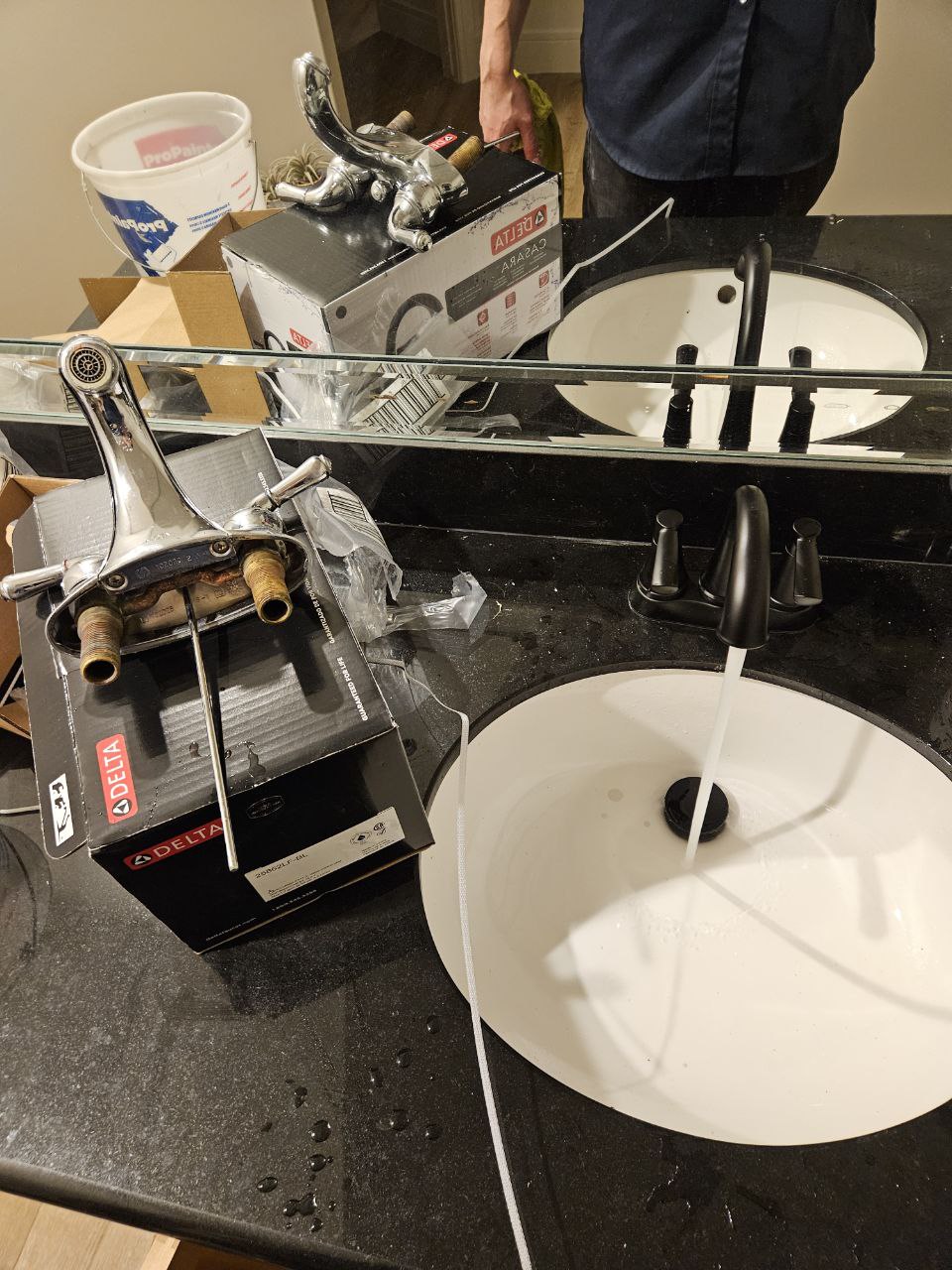 Kitchen faucet installation and repair in Calgary